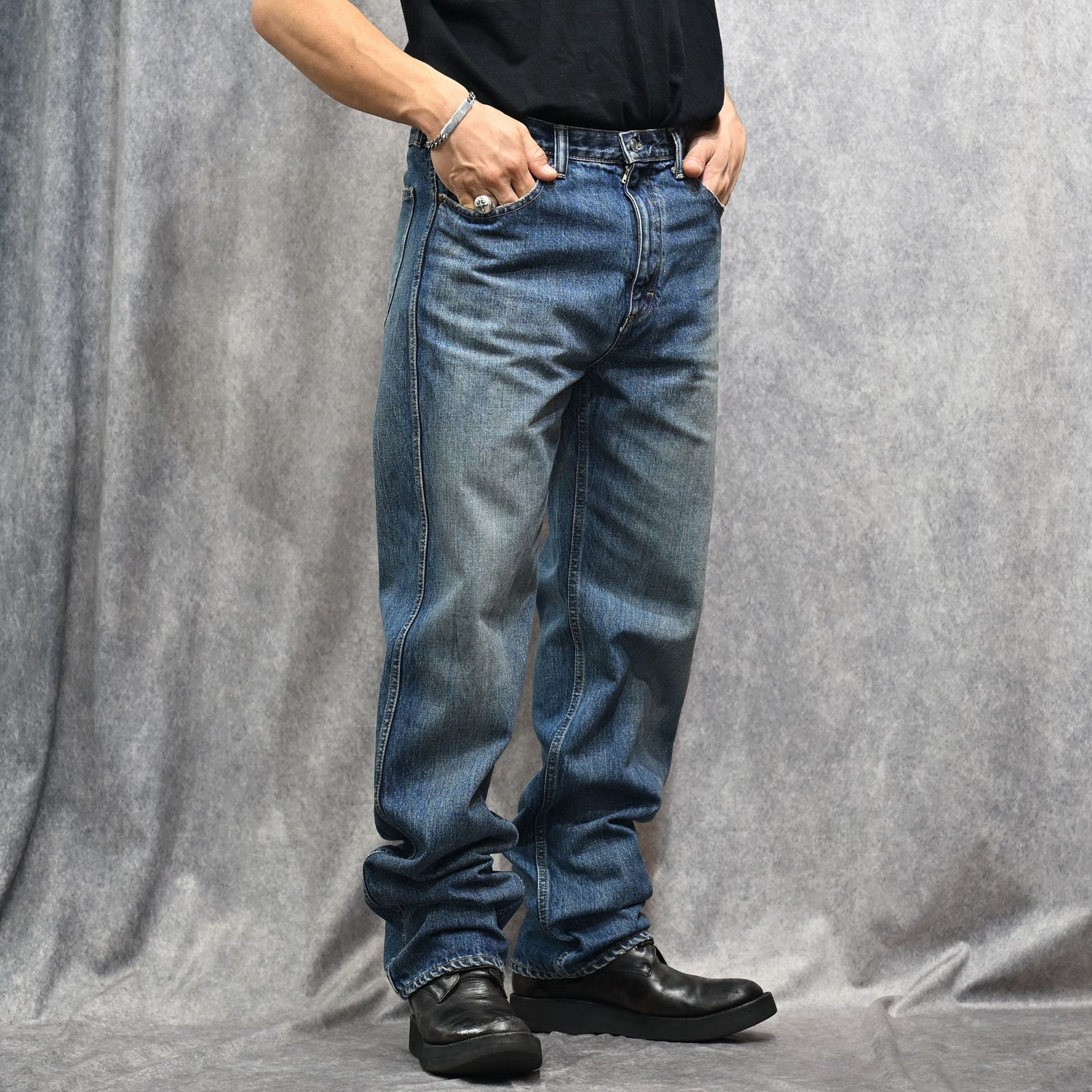 Denim A.R.Straight Jeans （USD / インディゴ）｜デニムパンツ｜MDFBF09101