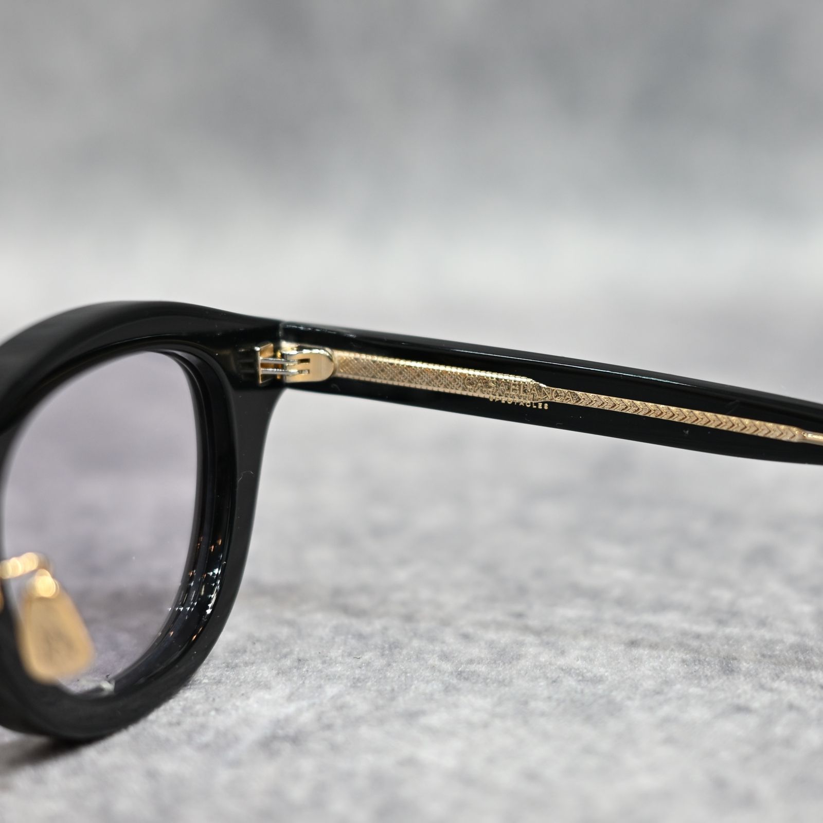 THE LINE × CASABLANCA サングラス タイプ 2 （BLACK×L.GRAY / ブラック×ライトグレー） CAS-02