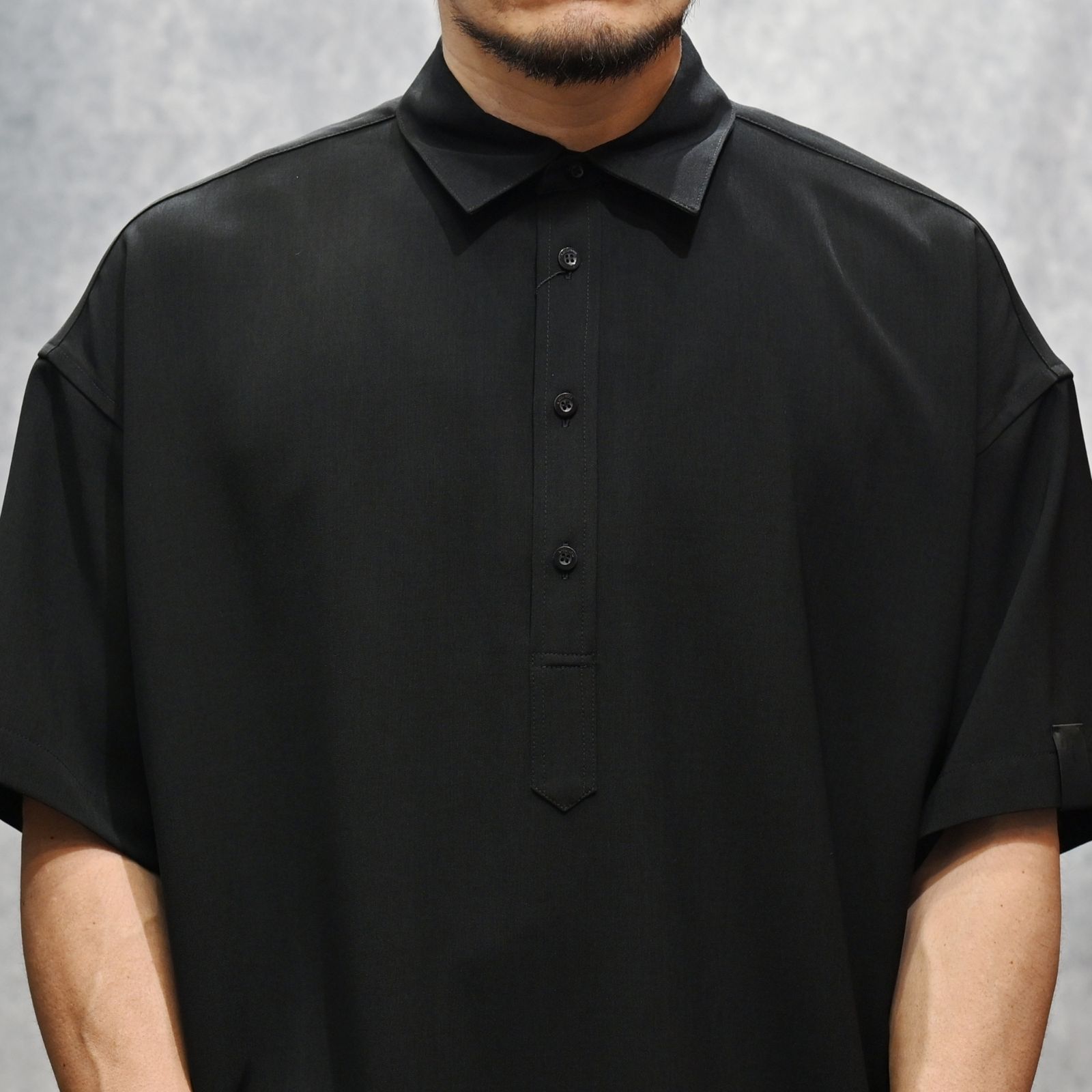 HALF SLEEVE SHIRT （BLACK / ブラック）｜ハーフスリーブ シャツ｜2261-SH54-011