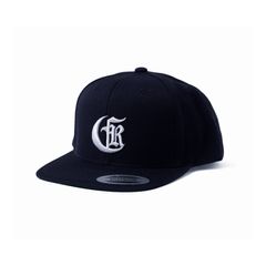 CR LOGO EMBORIDERY B.B CAP (DARK NAVY)｜スナップバック ベースボールキャップ｜CR-25SS001