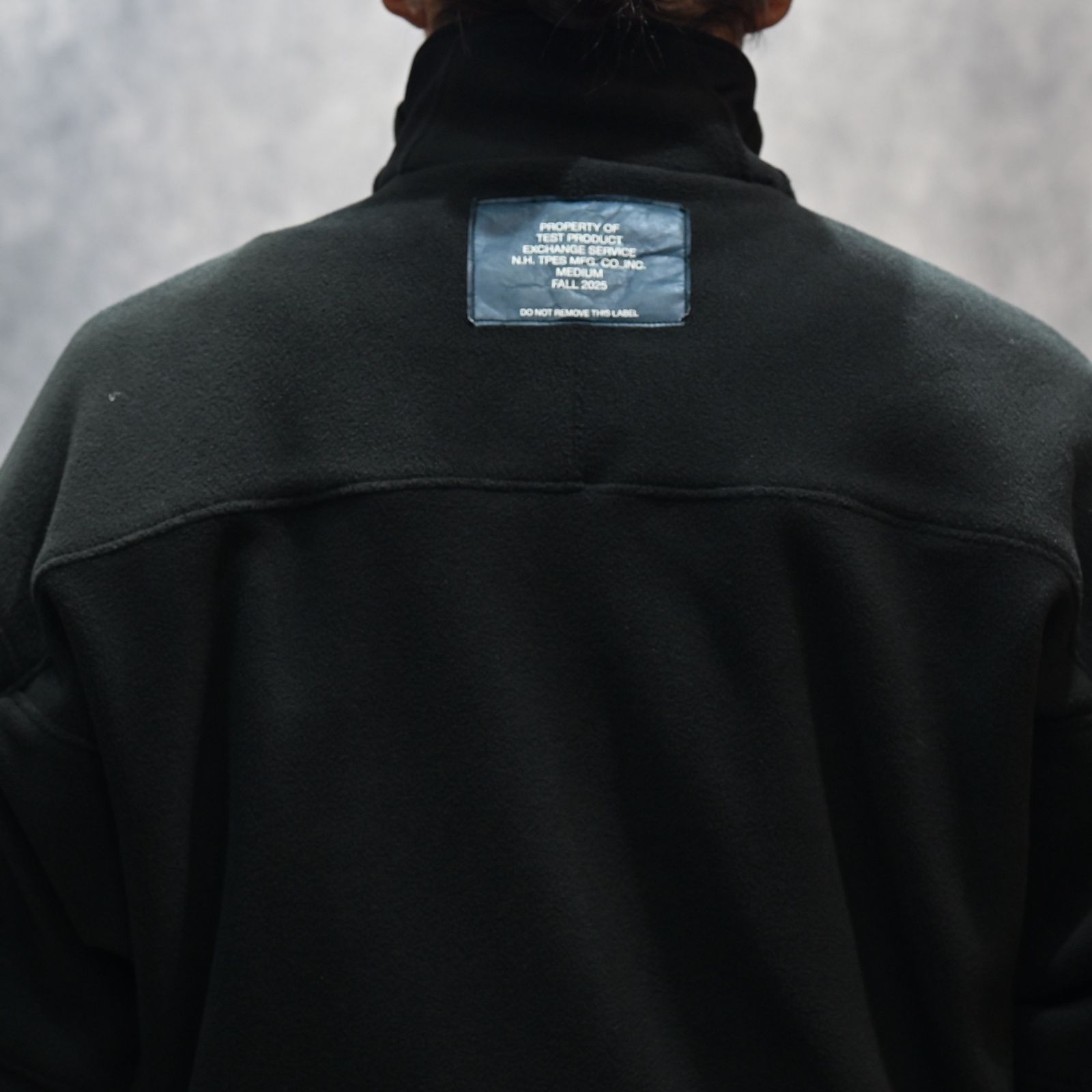 REVERSIBLE OVERSHIRT （BLACK）｜リバーシブル オーバーシャツ｜9252-BL01-003