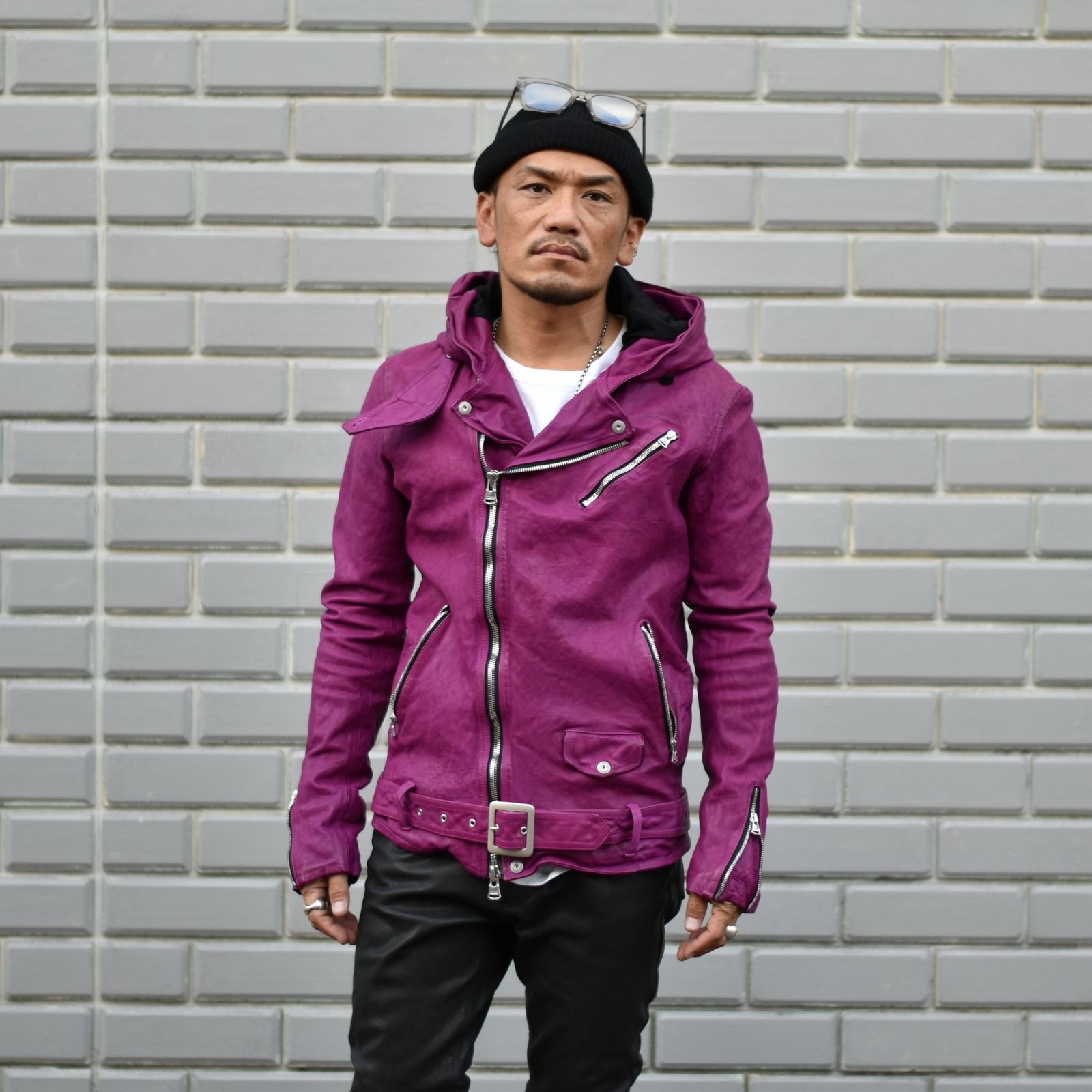 ISAMU KATAYAMA BACKLASH - Japan Calf Garment Wash Hoodie