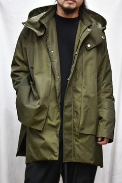 デタッチャブルフードコート / LB21FW-CO02-SL (SAGE)