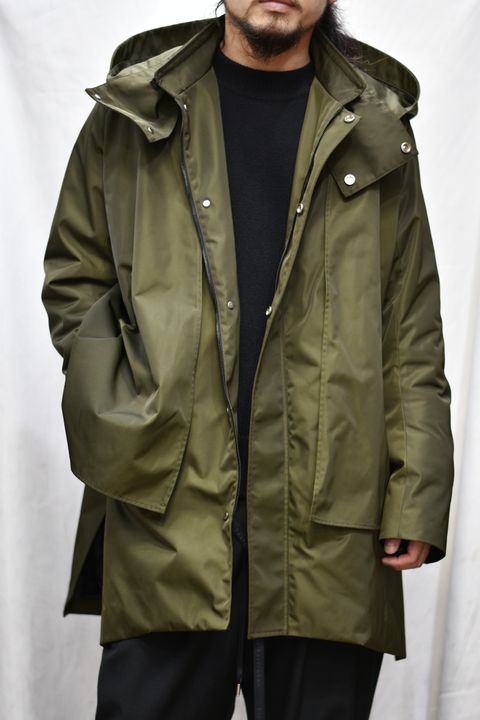 デタッチャブルフードコート / LB21FW-CO02-SL (SAGE)