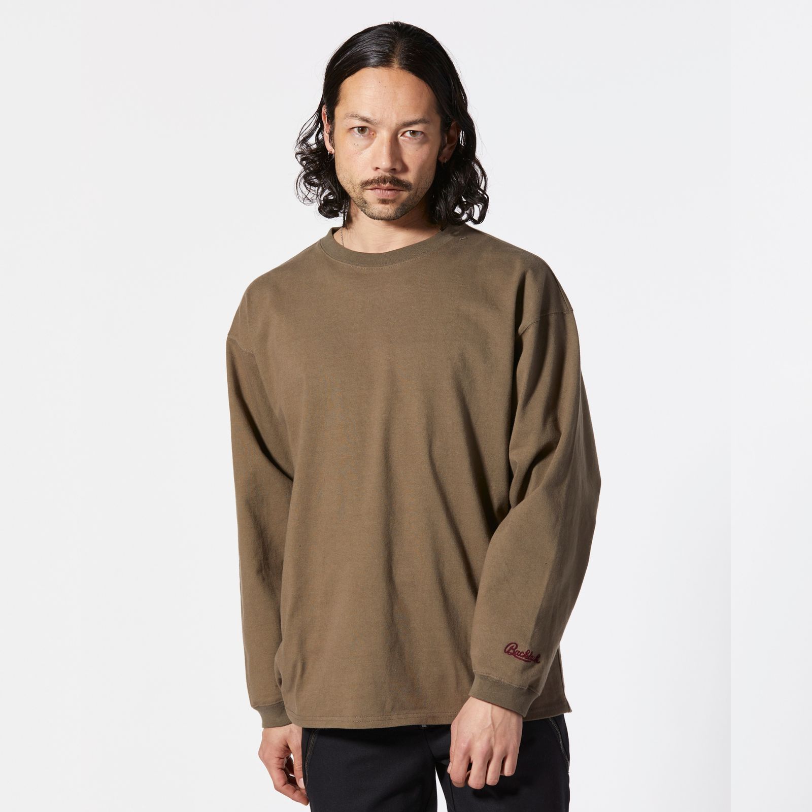 ロングスリーブ カットソー （KHAKI）