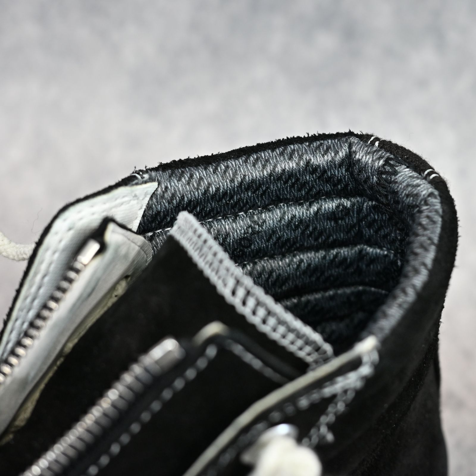 MINEDENIM × nonnative DWELLER TRAINER 2 HI COW LEATHER WITH GORE-TEX by SPINGLE （WHT×BLK）｜ノンネイティブ スニーカー｜NN-F4753