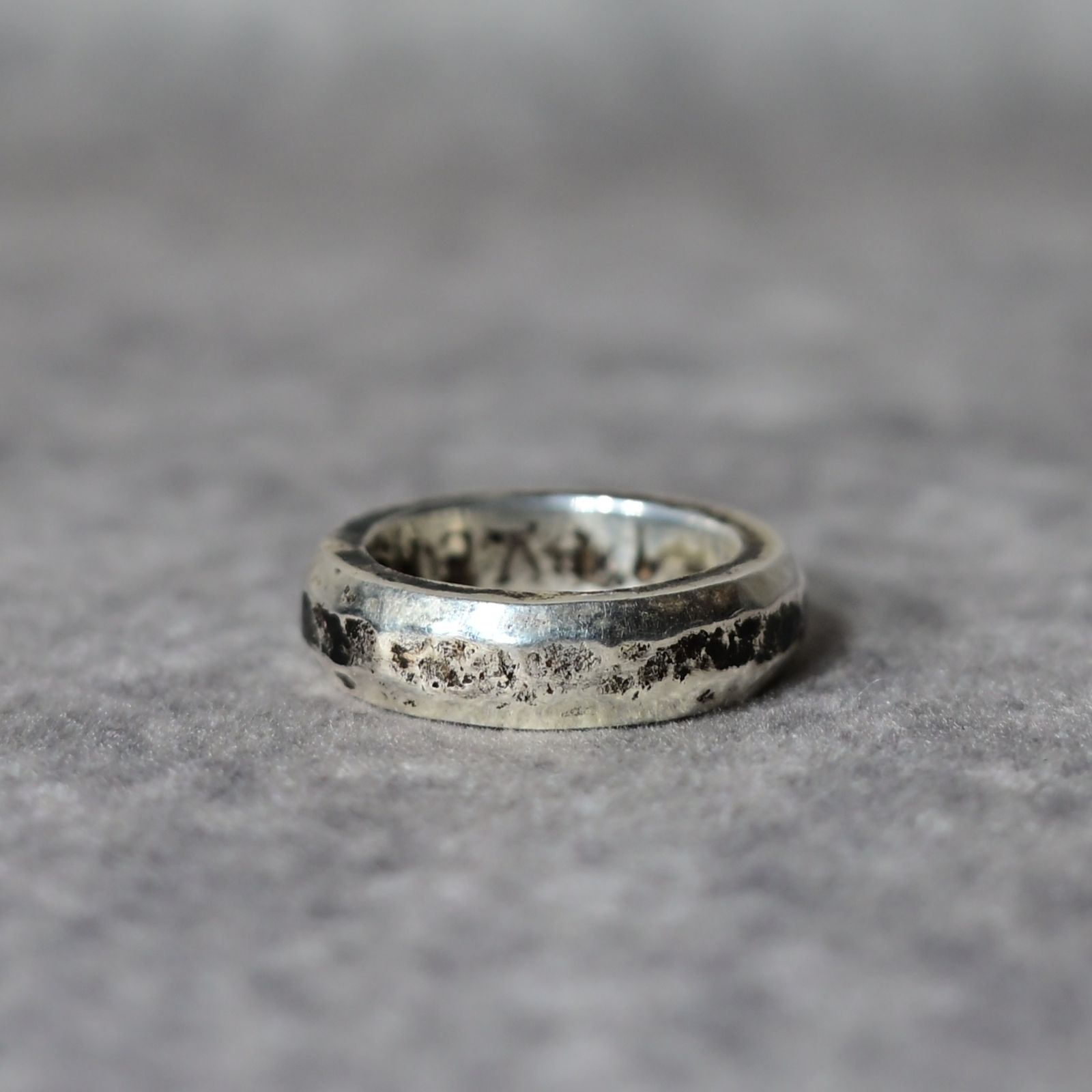 ROUND RING NARROW (15号)｜ SILVERS 純銀