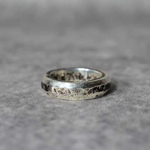 ROUND RING NARROW (15号)｜ SILVERS 純銀