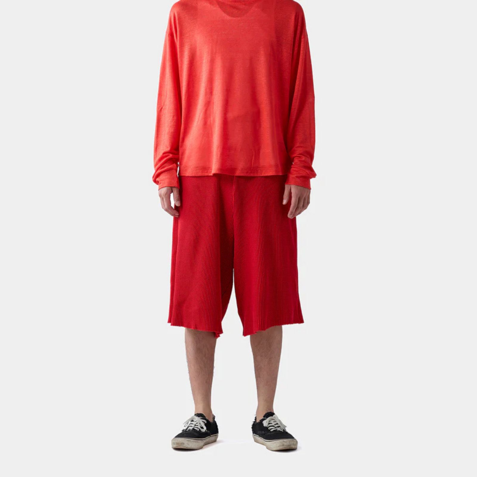 HF thermal shorts （RED）｜サーマル ロングショーツ （レッド）｜HF-04