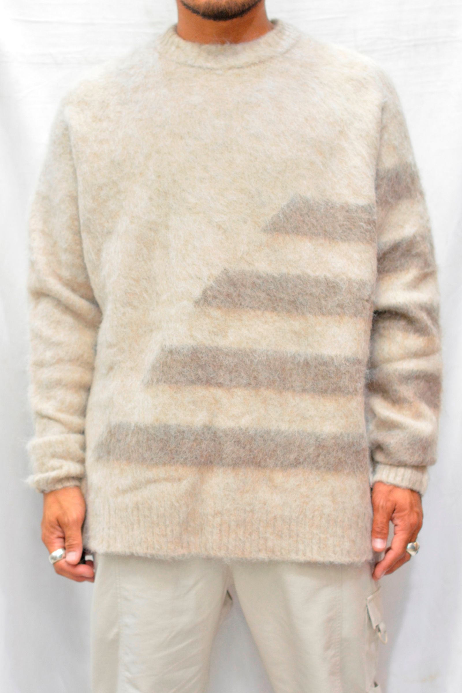 STAMPD - Mohair Stripe Sweater | chord online store