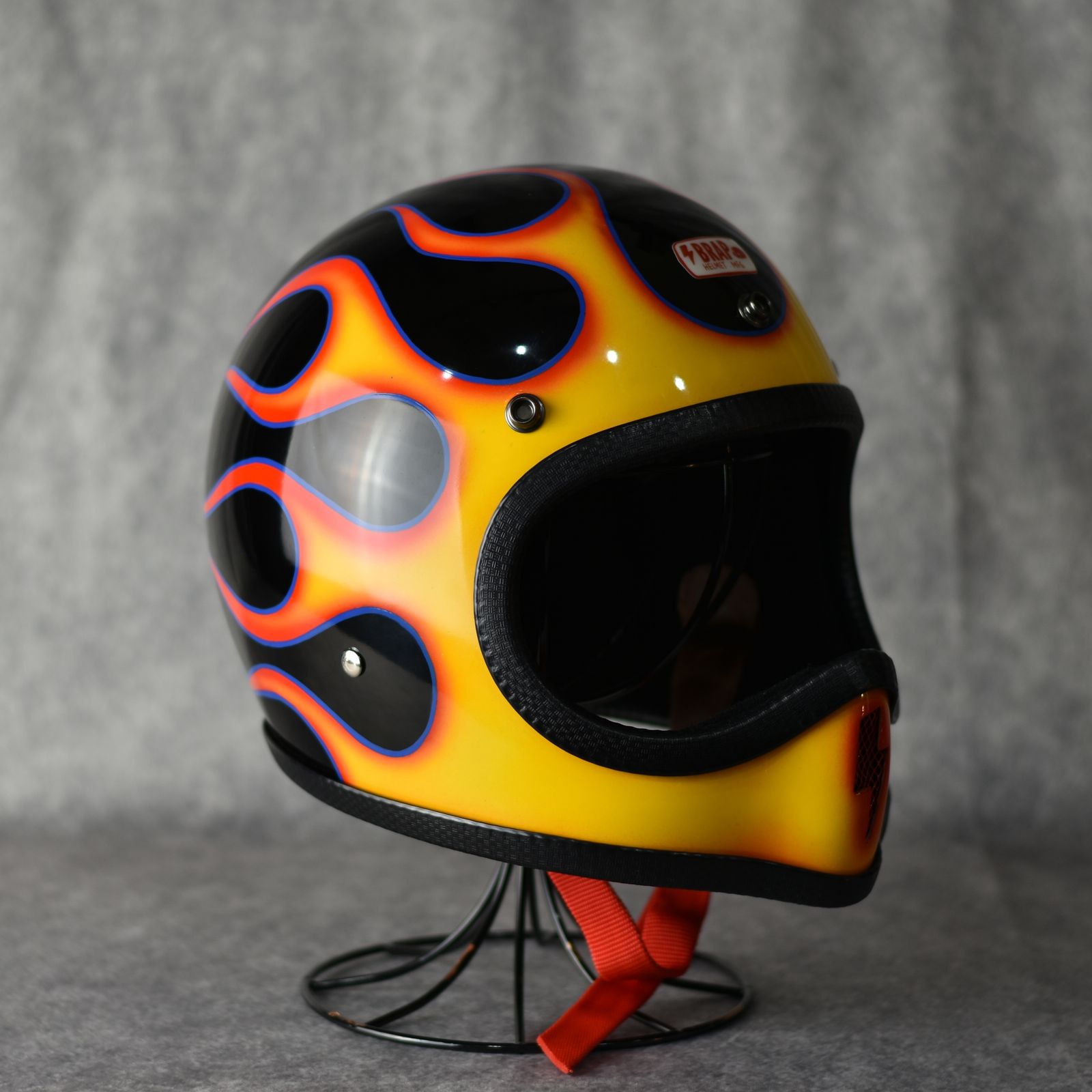 NoBudz - 即日発送 | BRAP HELMET CUSTOM 123 | ヴィンテージタイプ フルフェイス ヘルメット | chord  online store