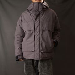 N.HOOLYWOOD COMPILE / HOODED BLOUSON （BURGUNDY） / フード付きブルゾン (バーガンディー)