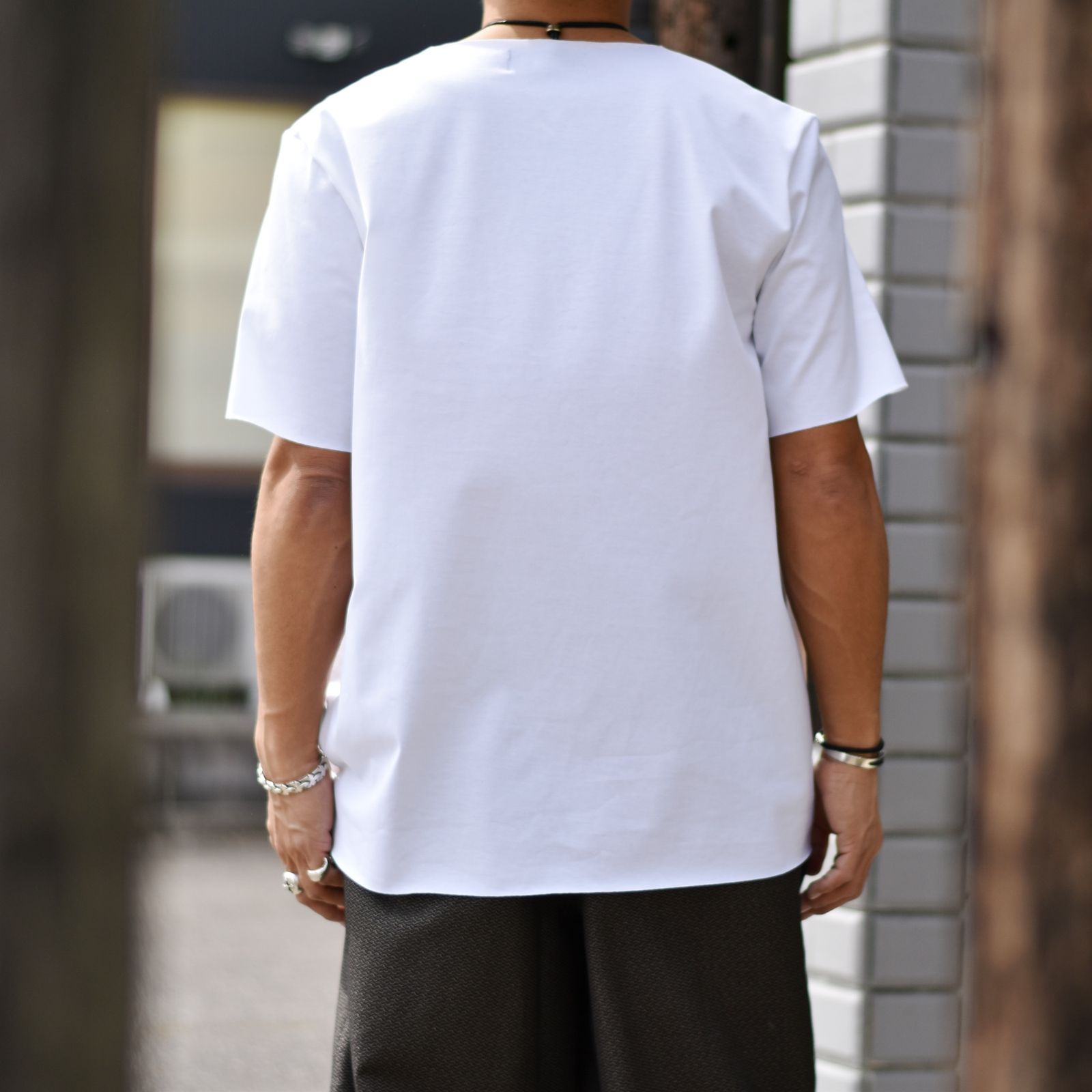 sumire pullover ver. short sleeve (white)