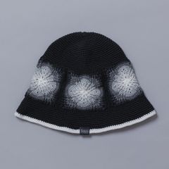 Crochet Hat "SUNBIRD" (BLACK) / クロシェハット