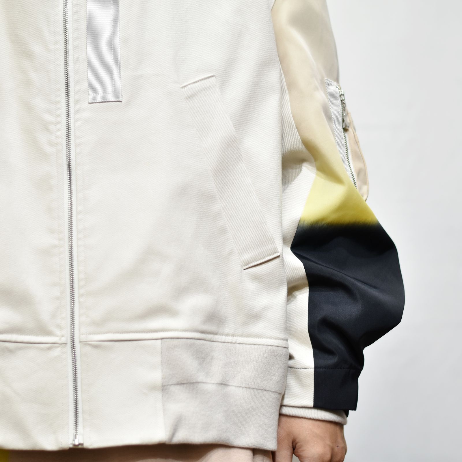ミクスチャーブルゾン / LB22AW-BL01-KTBD (BALM×YELLOW)