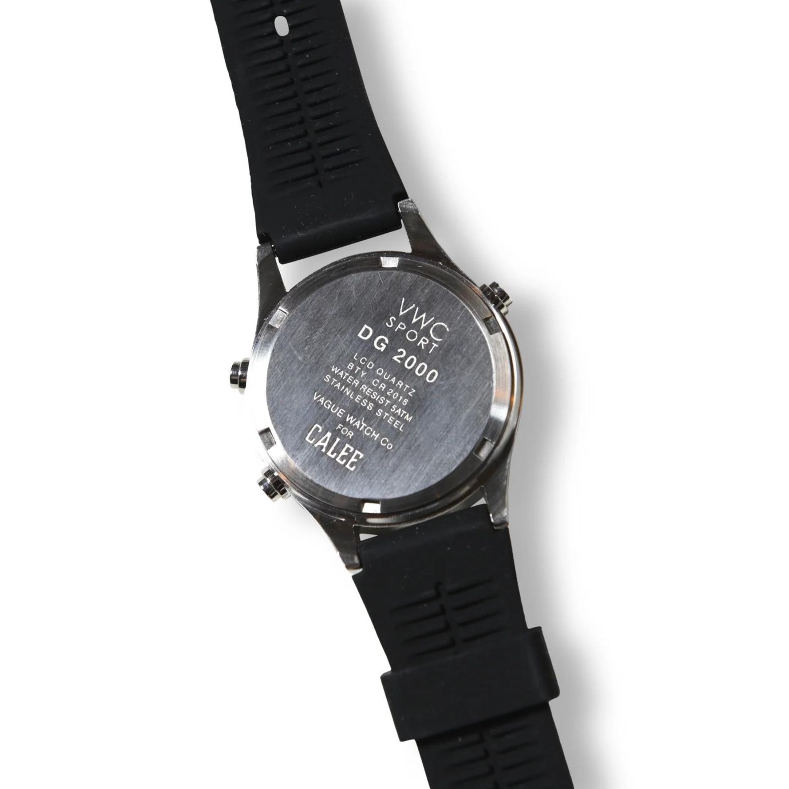 × VAGUE WATCH CO. SPORT TYPE DIGITAL WATCH (BLACK) / × ヴァーグウォッチ スポーツタイプ デジタルウォッチ