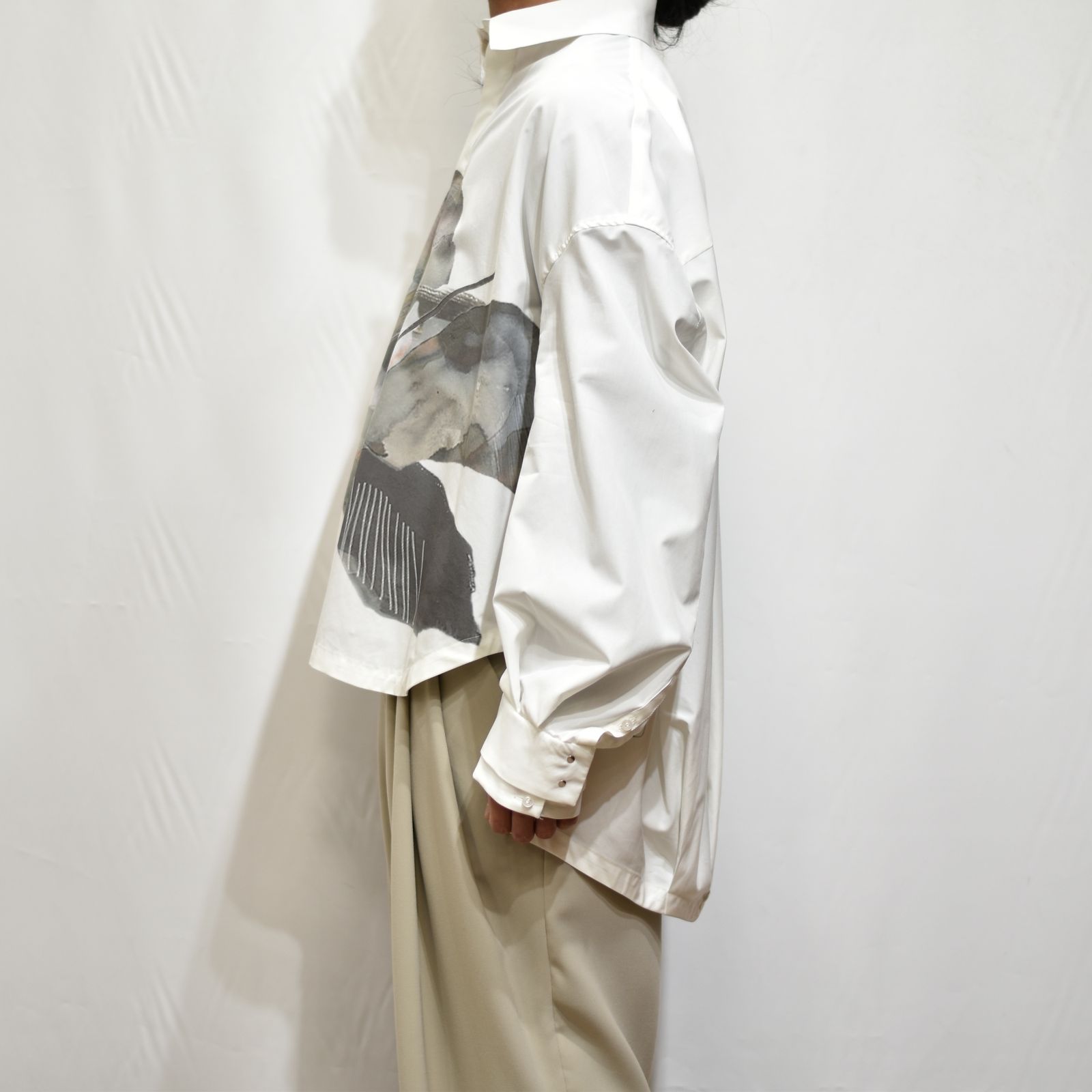 ルーズシャツ / LB22SS-SH02-PR (WHITE)