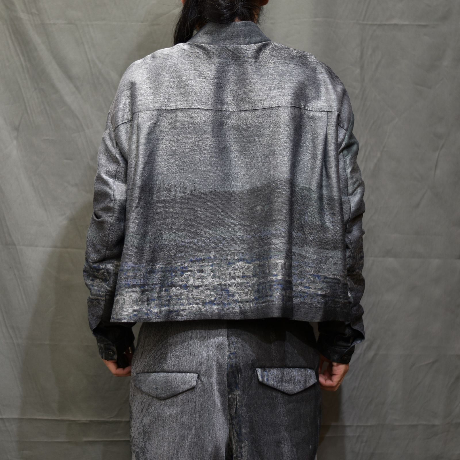 ショートシャツジャケット / LB22SS-SH04-JQ (SKY BLUE GREY)