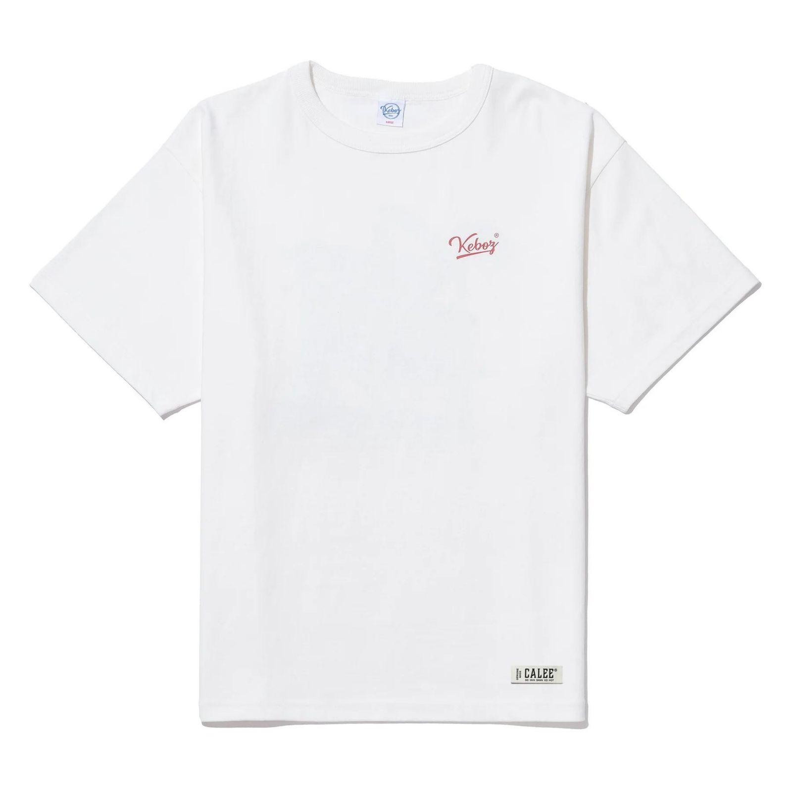 × KEBOZ STORE LOGO S/S TEE (WHITE) / × ケボズ ストア ロゴ プリントTシャツ