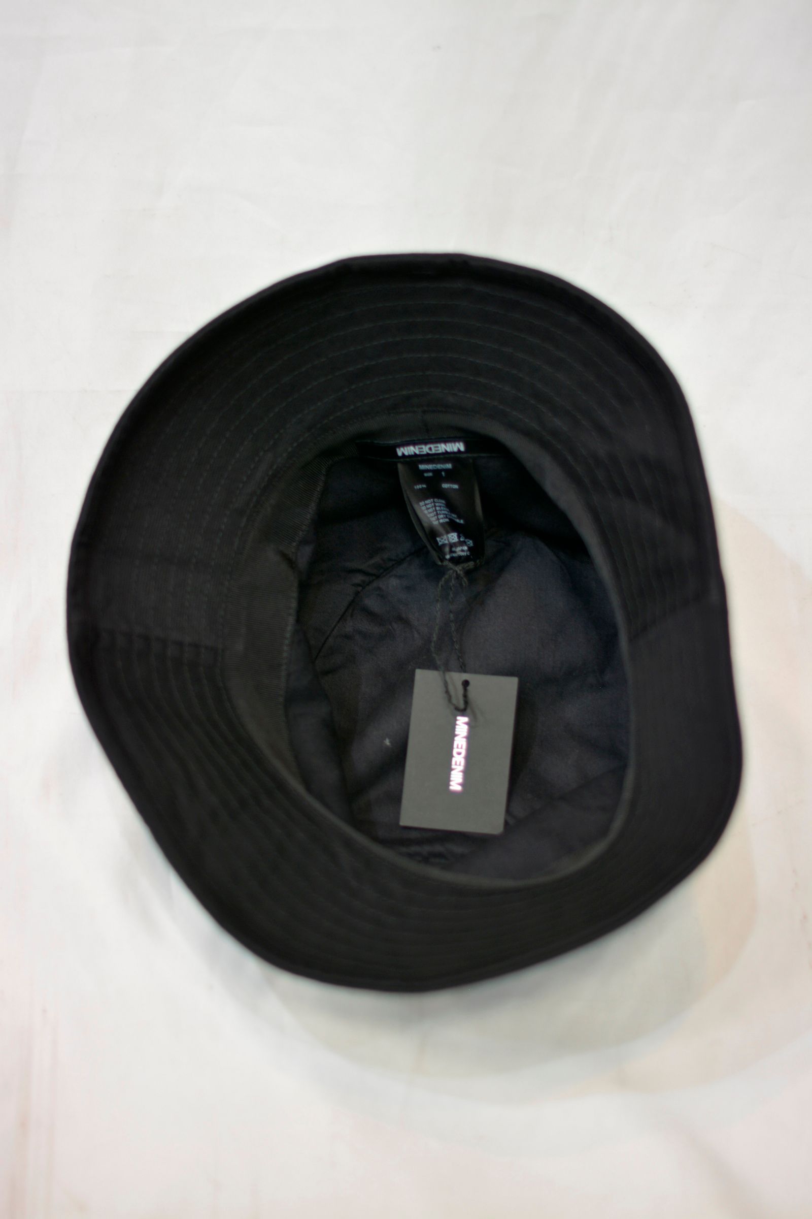 MINEDENIM - Black Denim Bucket HAT | chord online store