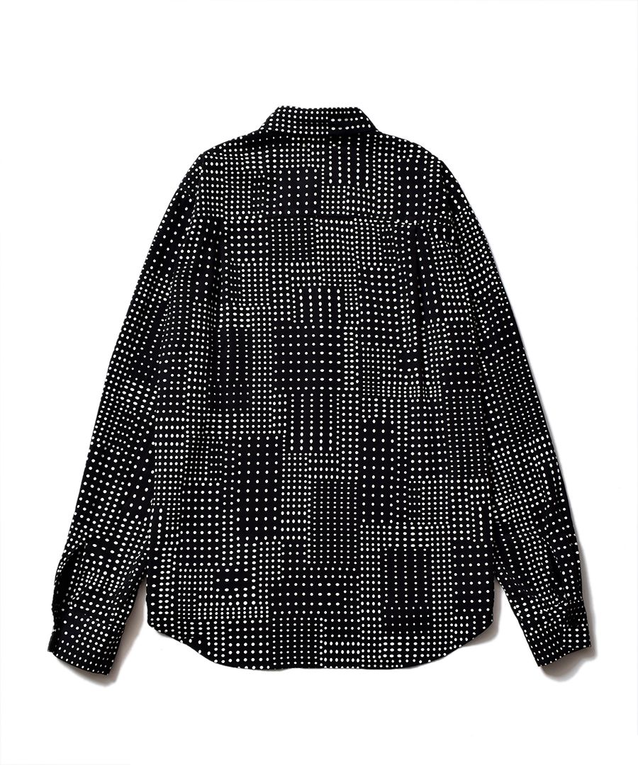 Distortion Dot CU．Denim Regular SH