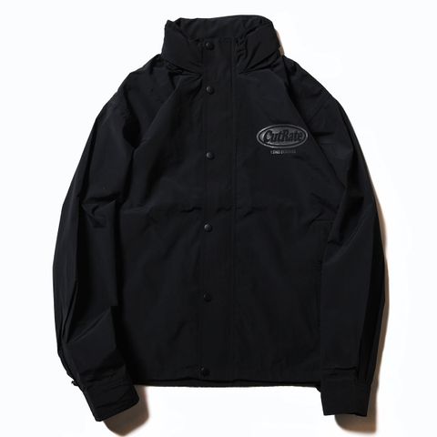 CUTRATE LOGO C/N REFLECTOR TRACK TYPE JACKET (BLACK)