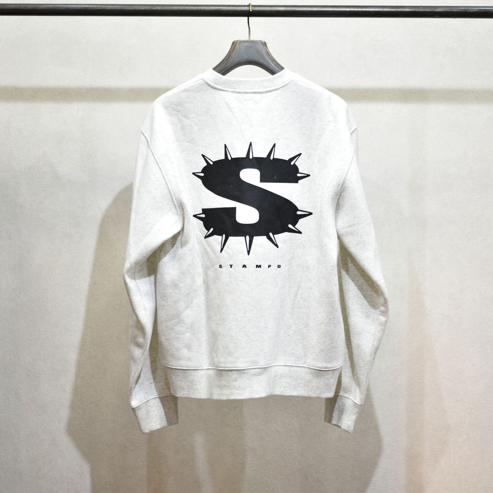 Baxter Crew Neck (Oatmeal Heather Gray)