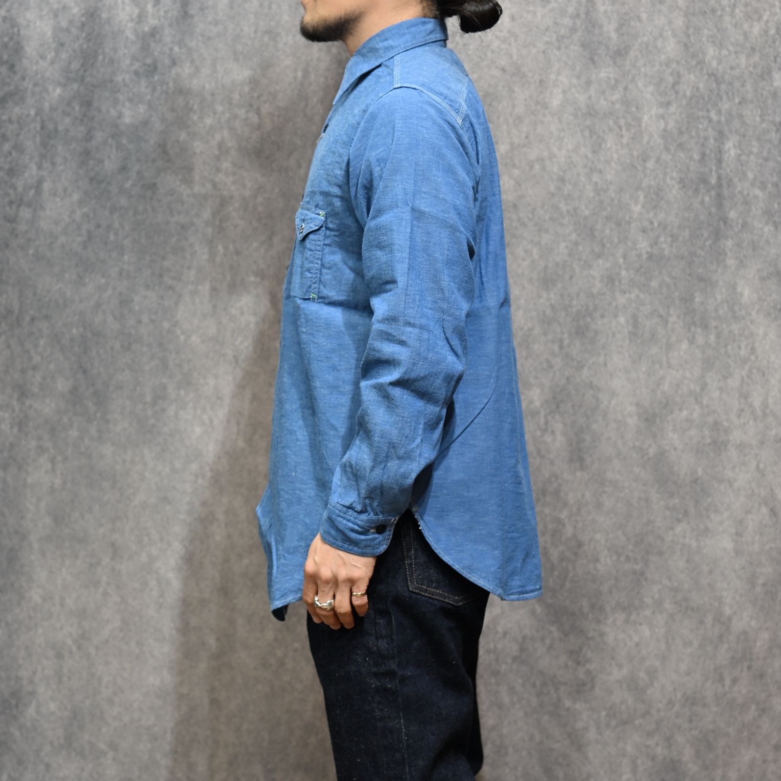 1935 ORIGINAL CHAMBRAY （BLUE GREY）｜シャンブレーシャツ （ブルーグレー）