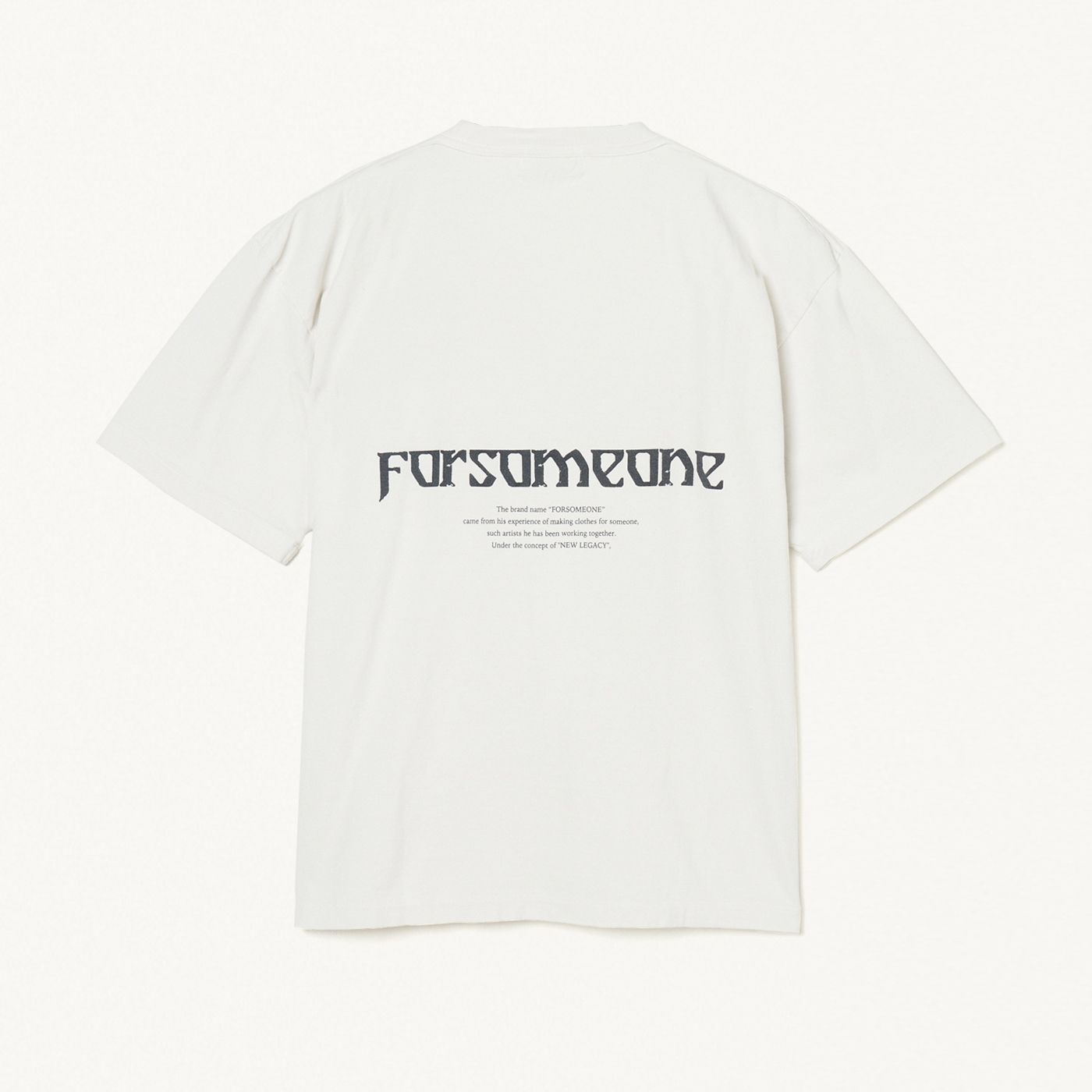 METAL TEE (O.WHITE) / Tシャツ オフホワイト