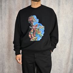 New Order “Technique” Crewneck Pullover （BLACK） /  ニューオーダー クルーネック プルオーバー （ブラック）