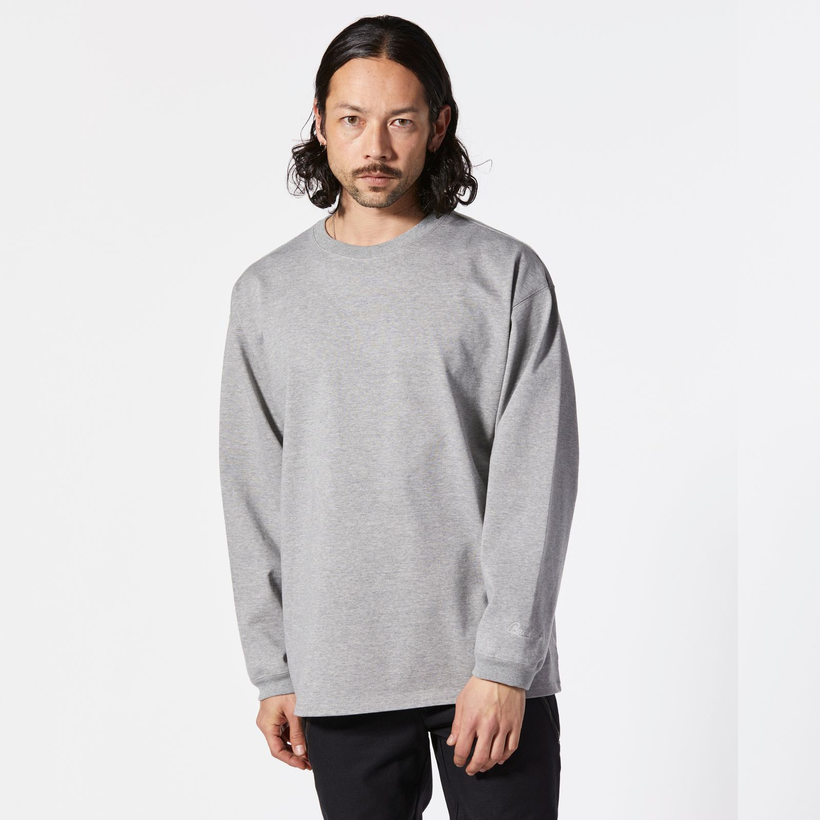 ロングスリーブ カットソー （GRAY）