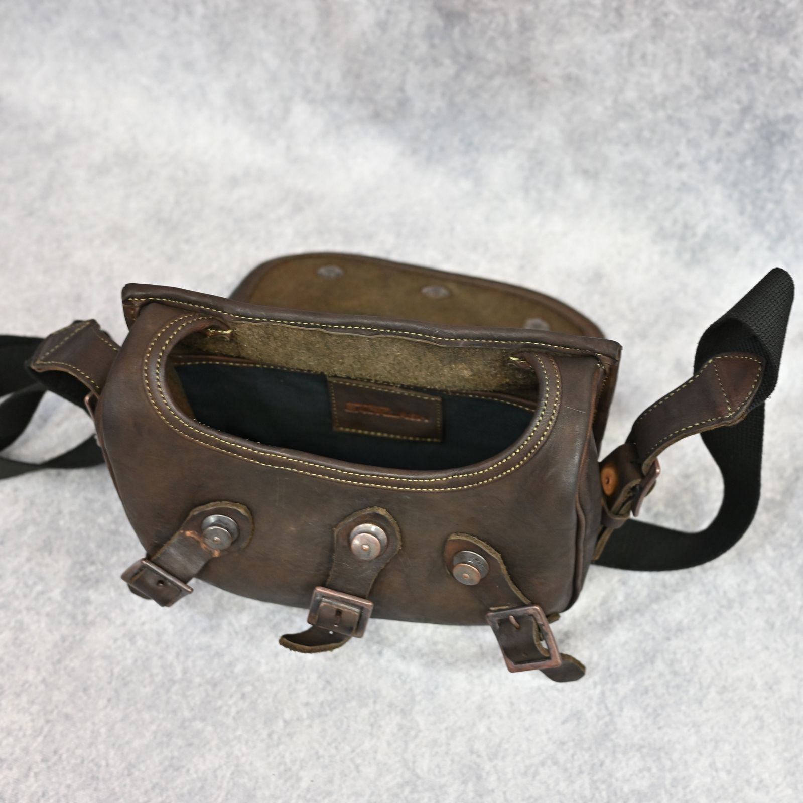 JPショルダー製品染め カートリッジBAG （KHAKI）｜92-36