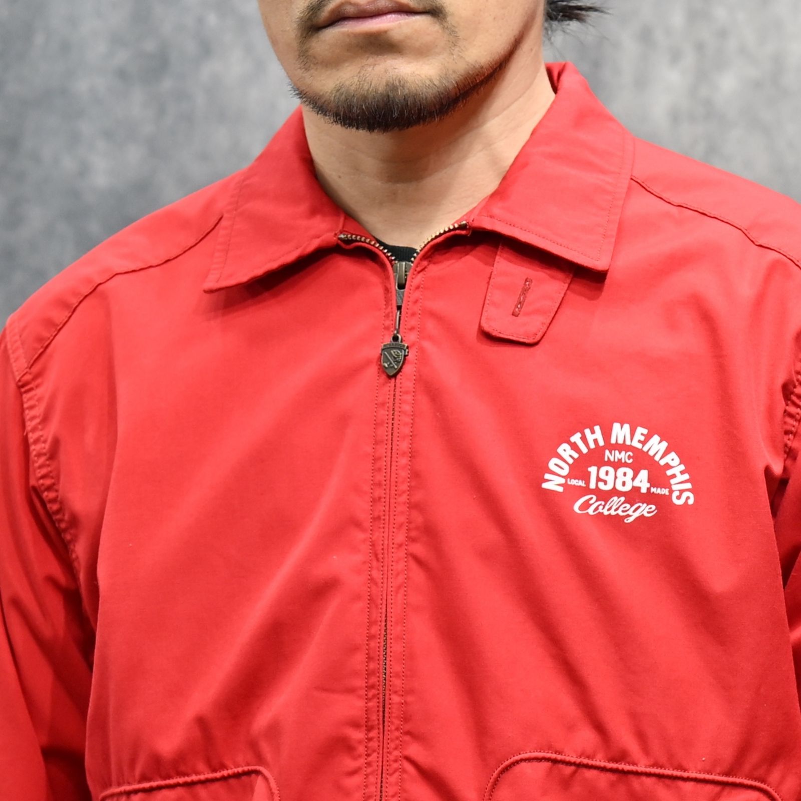 McGREGOR × MINEDENIM Drizzler JKT （RED）｜マクレガー × マインデニム ドリズラージャケット｜MND-MCG801