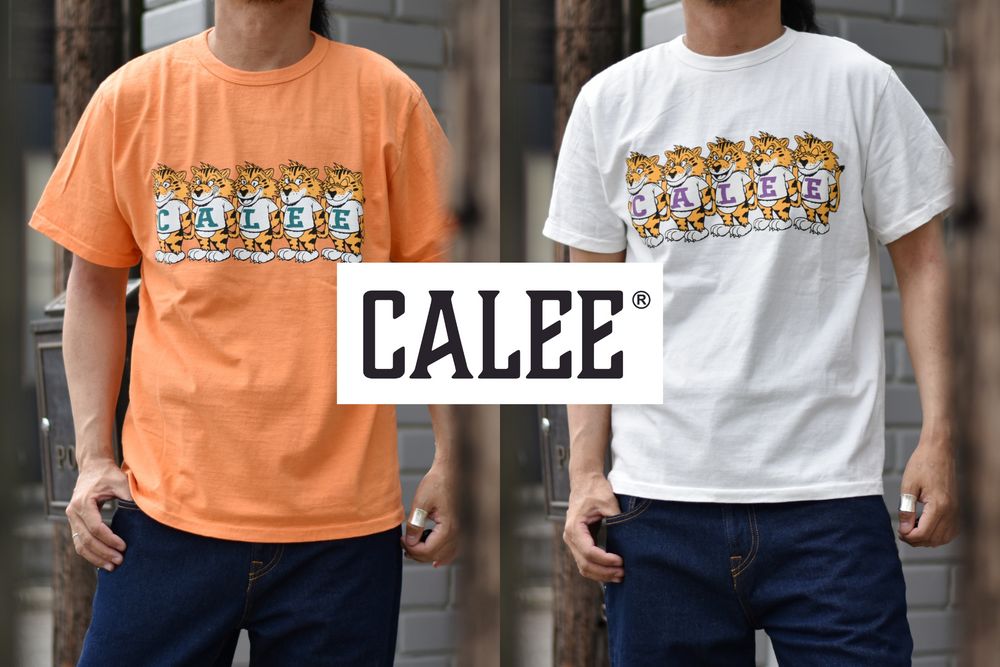 CALEE - キャリー | 22SS | プリントTシャツ | 着用イメージ♪