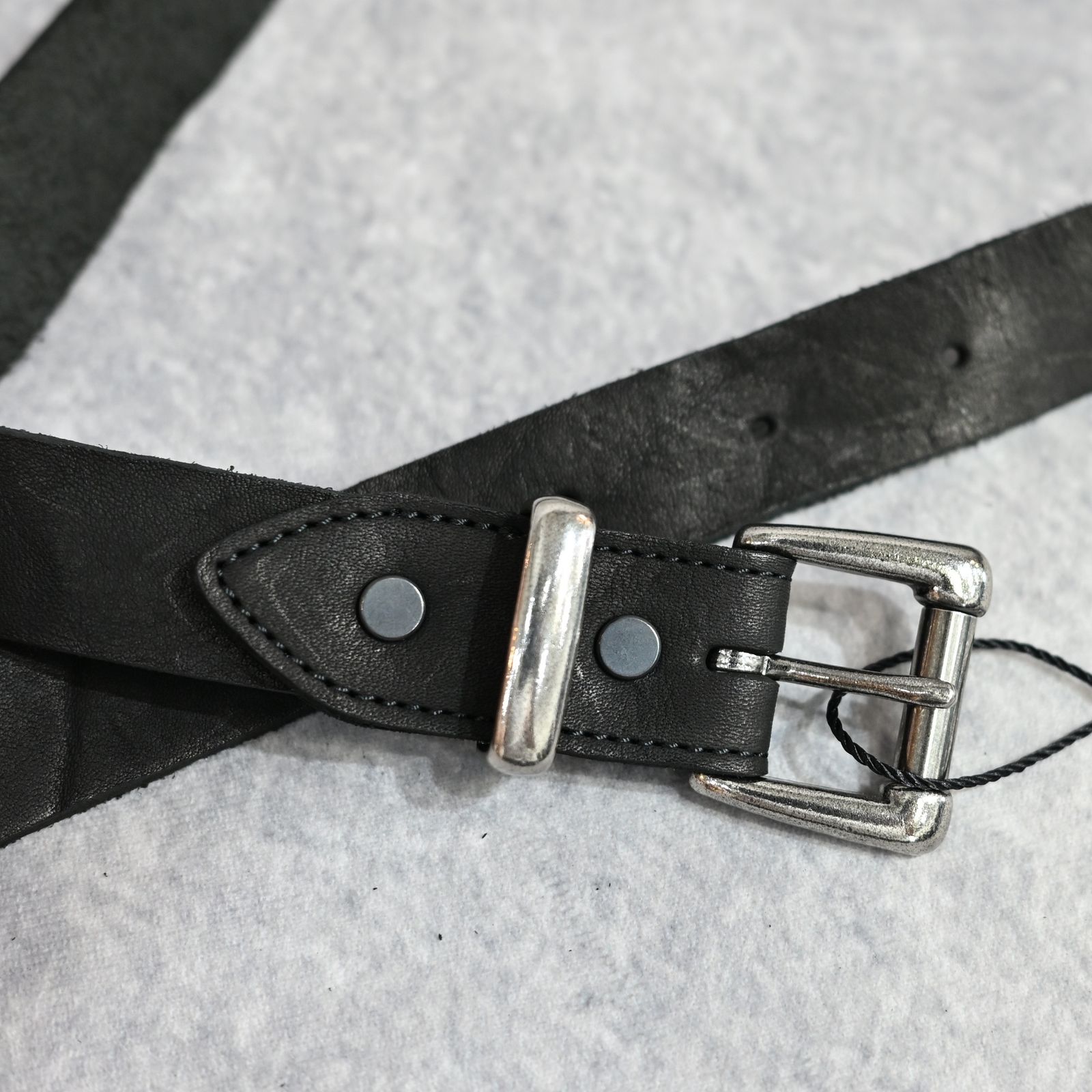 ジャパンショルダー 製品染め 30mmベルト （BLACK / ブラック） 318-41