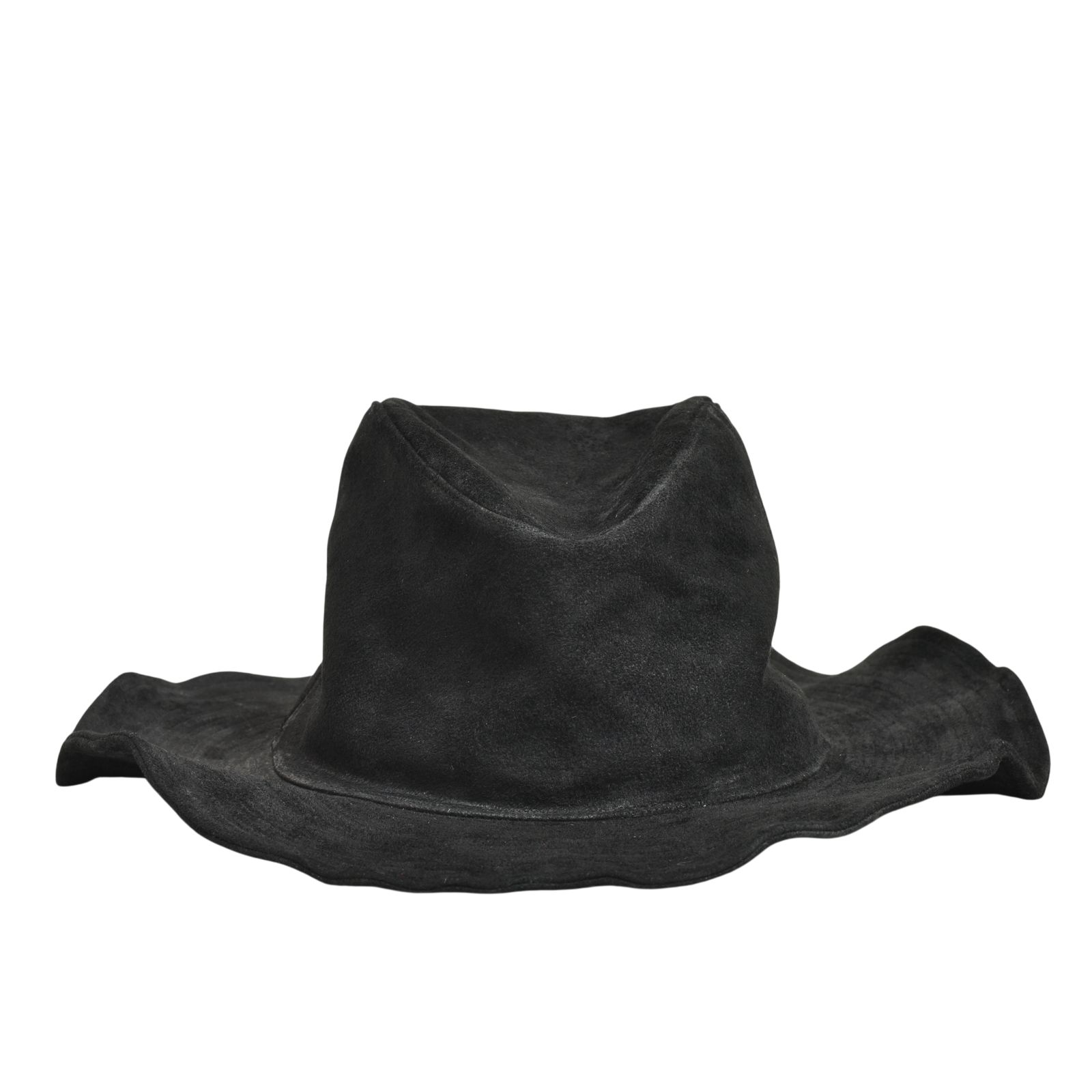 × ISAMU KATAYAMA BACKLASH｜COWBOY HAT （BLACK）｜JPホーススエード テンガロンハット｜HW-H13-785