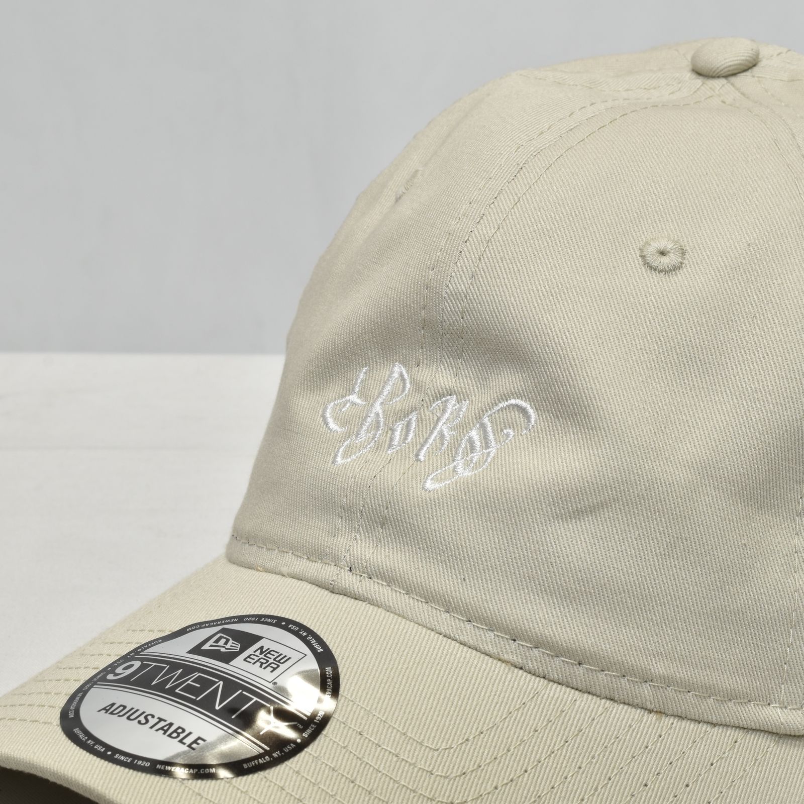 NEWERA 9TWENTY MINI LOGO CAP (STONE) / ニューエラ ローキャップ