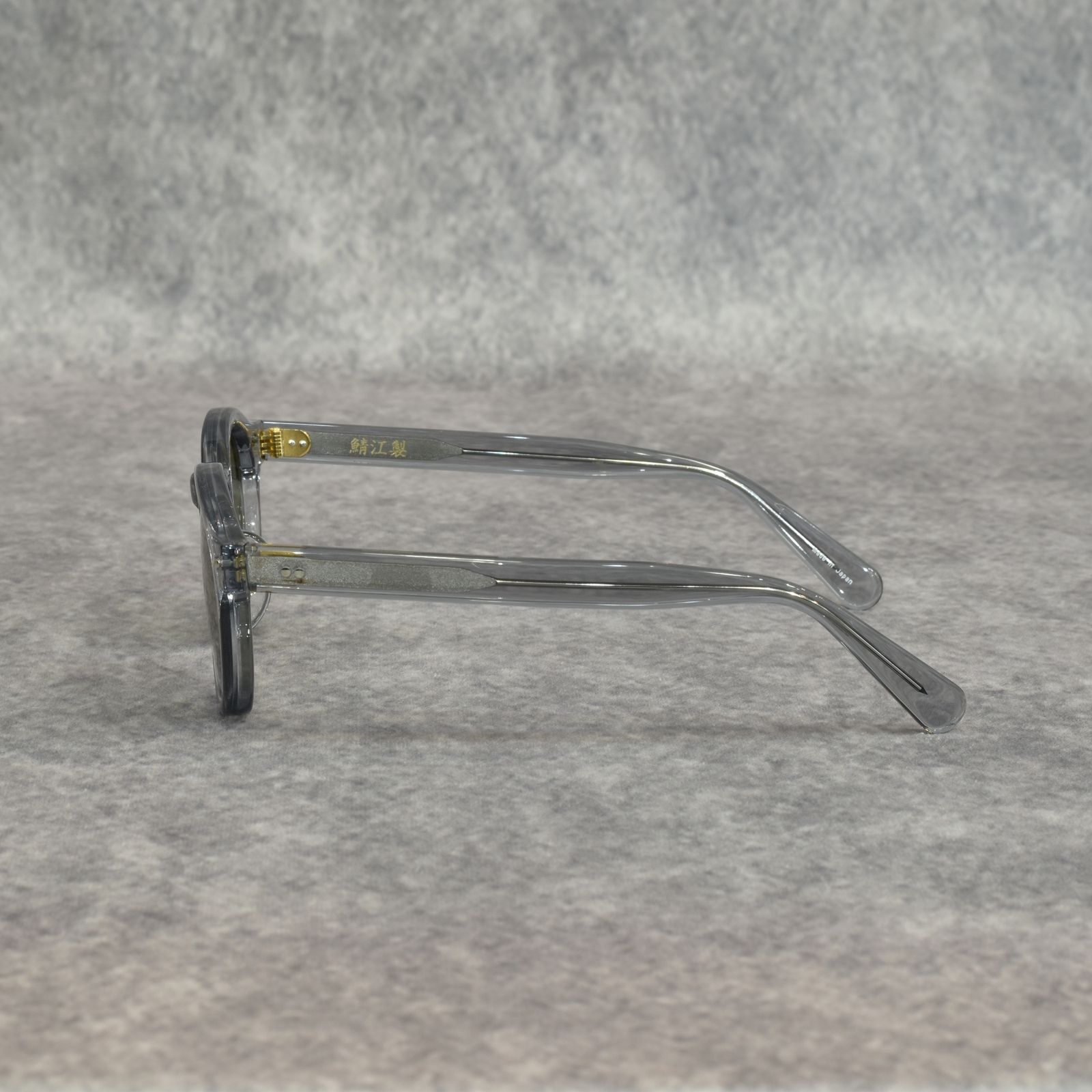 B/W TYPE GLASSES (CLEAR / GREEN)｜ボストン/ウェリントン サングラス｜CL-25AW002G