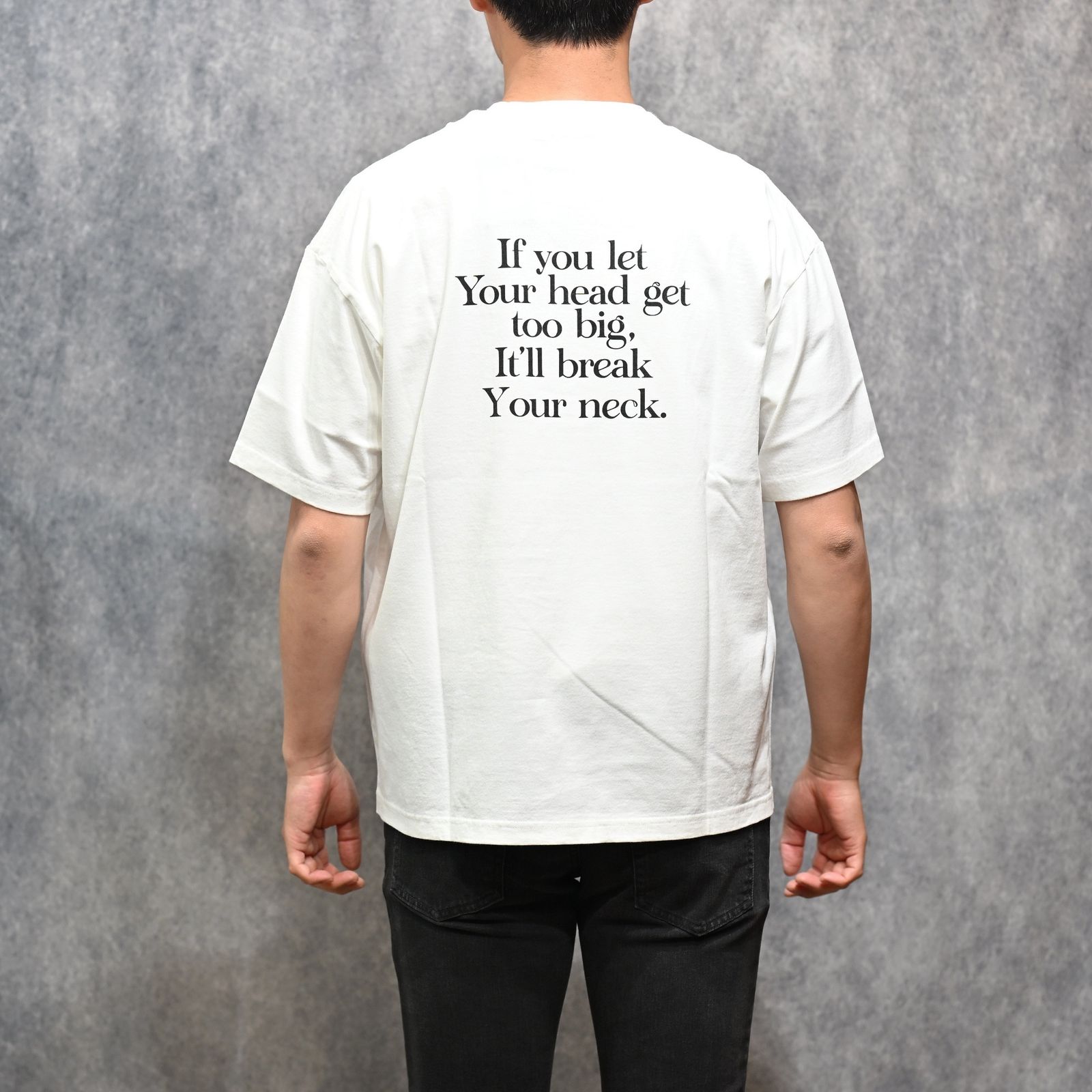 It’ll Break Your Tee （WHT） ｜プリントTシャツ (ホワイト)｜2604-4001