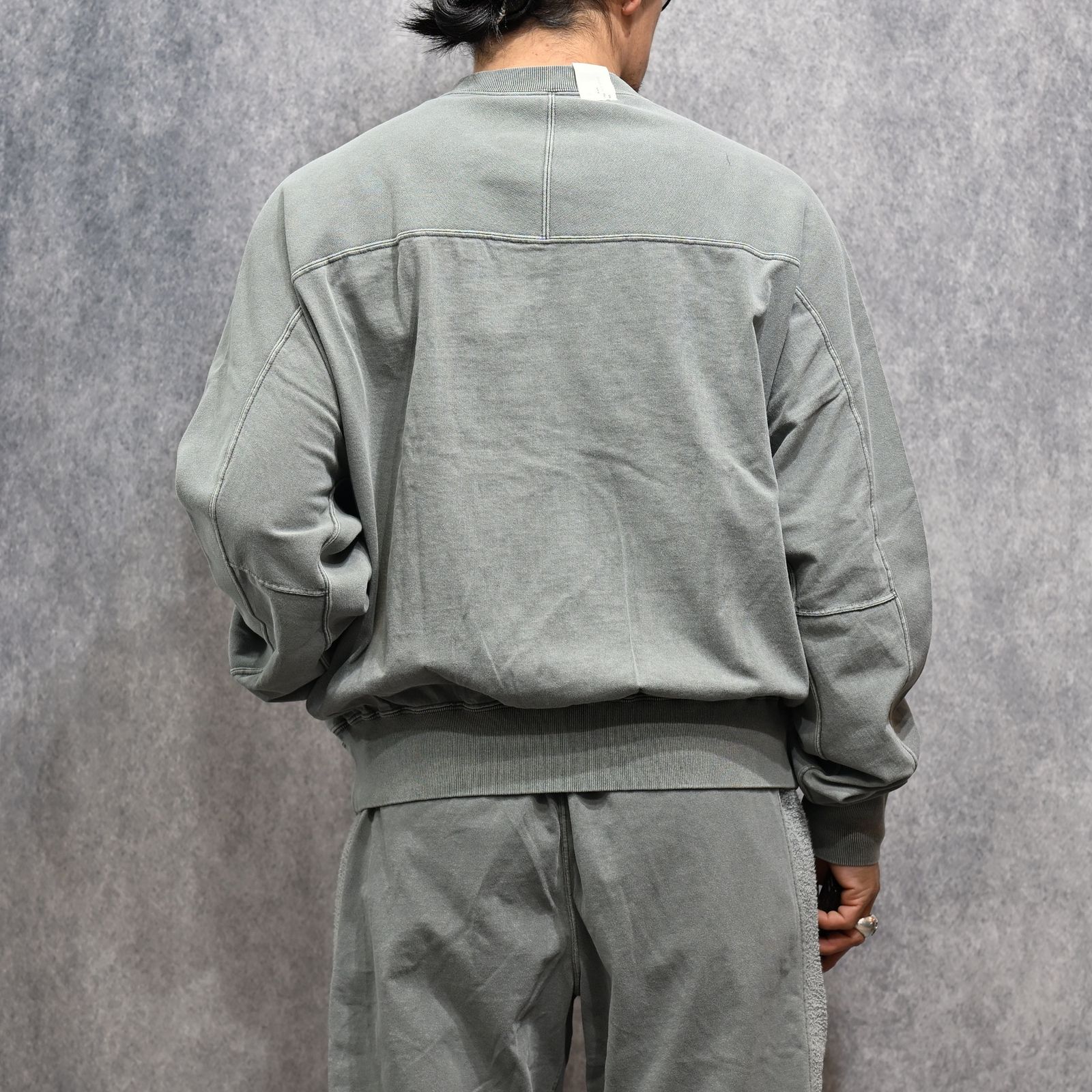 N.HOOLYWOOD × Champion｜REVERSIBLE CARDIGAN （GRAY / グレー）｜リバーシブルカーディガン｜C8-D020