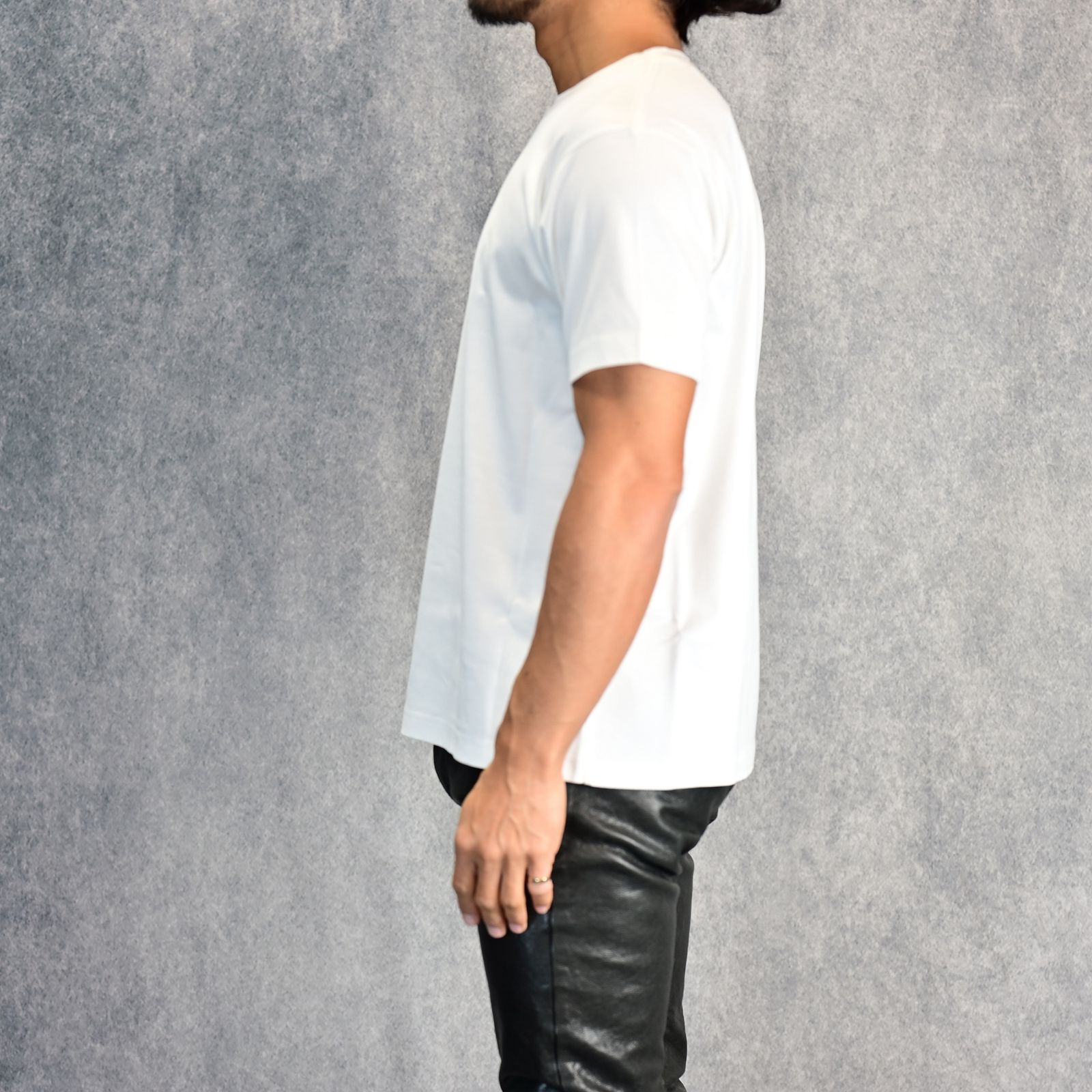 THE LINE スーピマコットン Tシャツ （WHITE） T-268