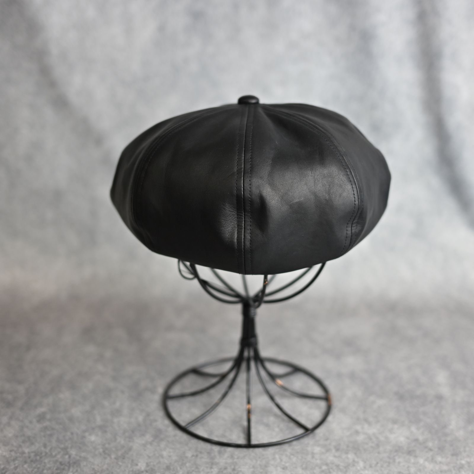 Furniture Leather キャスケット （BLACK / ブラック） 858-01