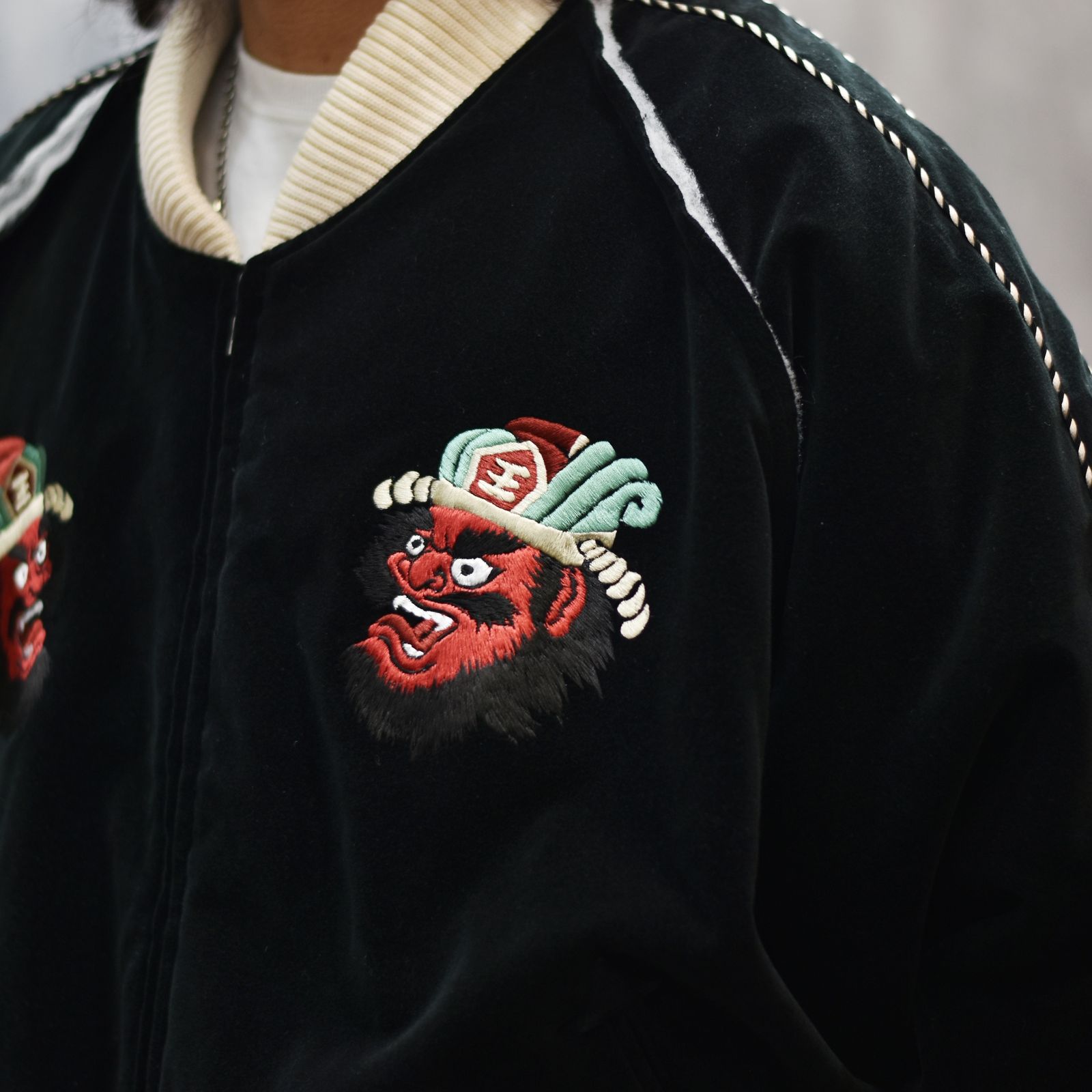 シャケ　様 el conductorH - VELVETEEN YAMA KING EMBROIDERED SOUVENIR JKT