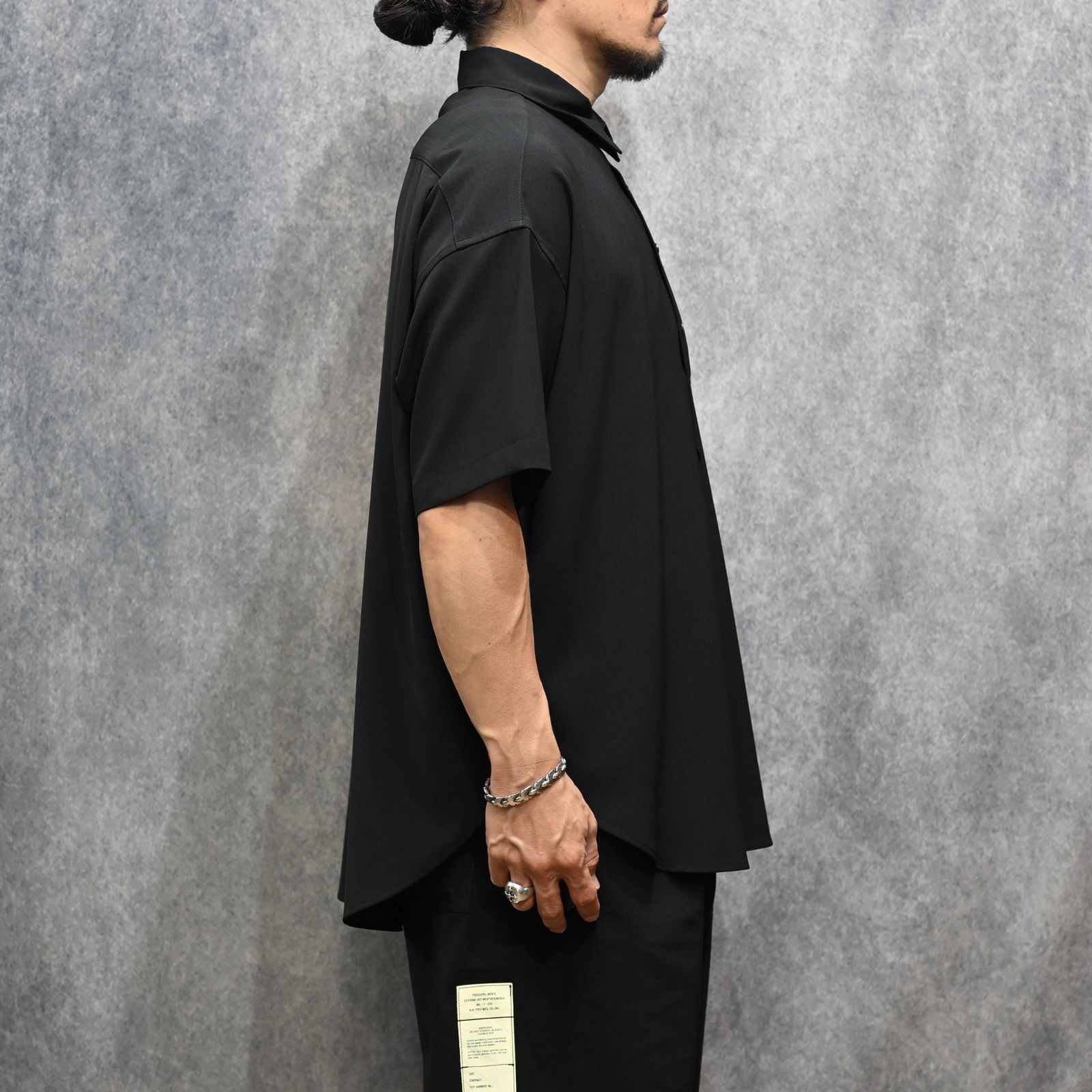 HALF SLEEVE SHIRT （BLACK / ブラック）｜ハーフスリーブ シャツ｜2261-SH54-011