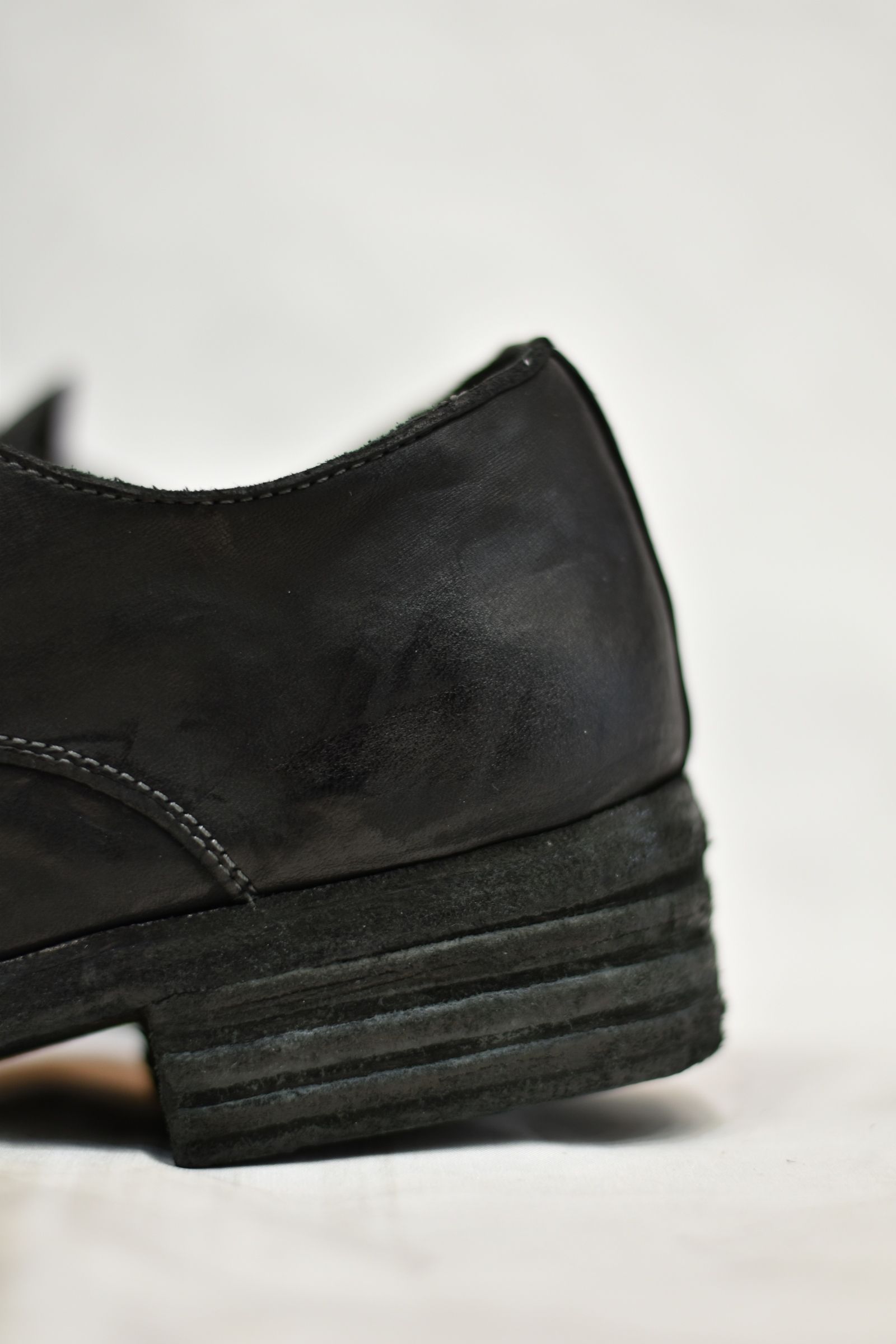 HORSE LEATHER DERBY #2 LINED LEATHER SOLES HAND DYED PIECE DYED