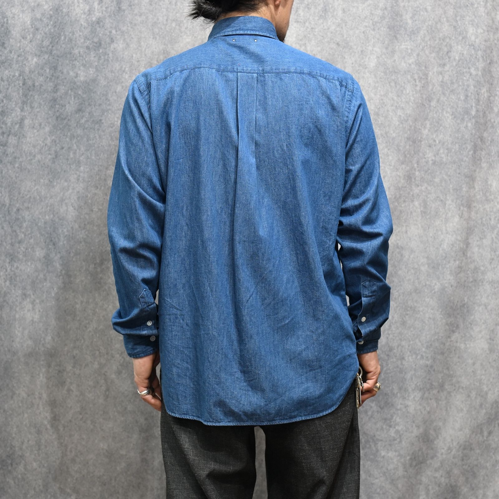 L.Denim BD SH （LUD）｜デニム ボタンダウンシャツ｜2603-5003