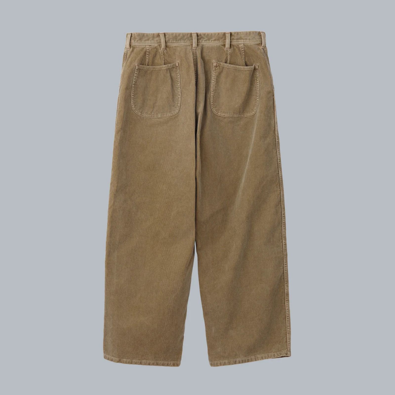 USN CORDUROY TROUSERS （BEG） /  コーデュロイパンツ トラウザー （ベージュ） 2026AW-PT1-YT