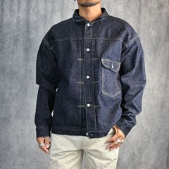 #012 LV 36’s T-BACK JACKET ONE-WASHED （INDIGO） / デニムジャケット Gジャン （インディゴ）
