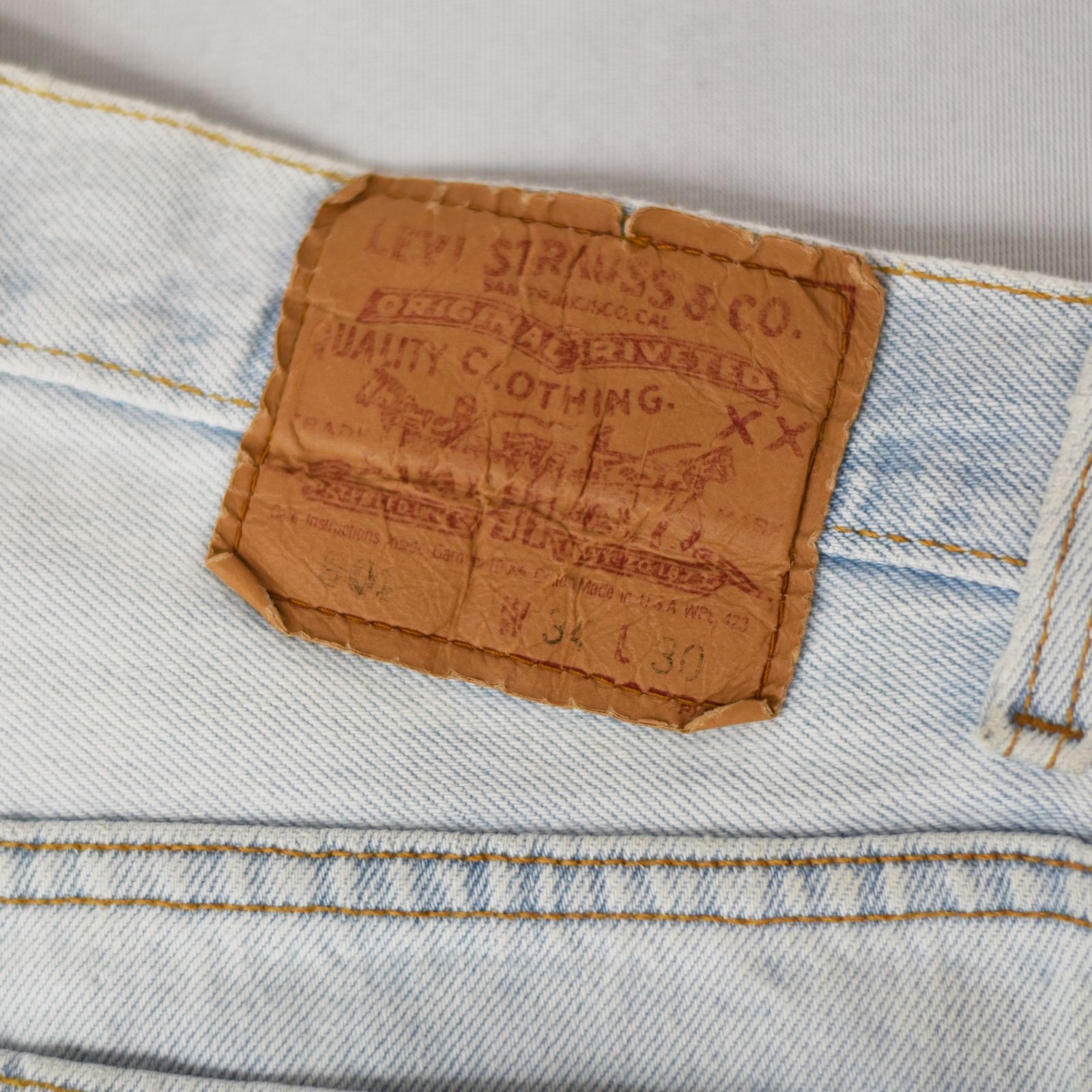 古着 90's / Levi's 501 - 0234 USA製 デニムパンツ /  表記サイズ 34x30