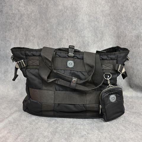 SUPER NYLON TOTE BAG (BLACK) / スーパーナイロン トートバッグ （ブラック） PC-015-265-10